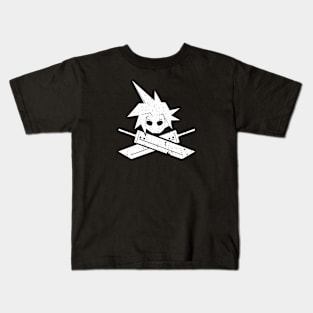 Cloud and Crossbones Kids T-Shirt